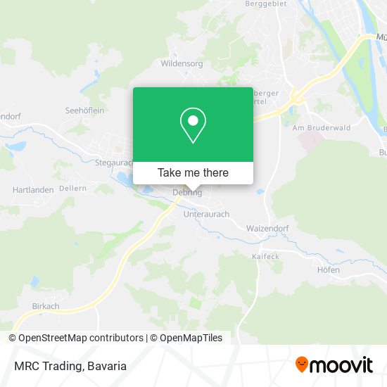 MRC Trading map