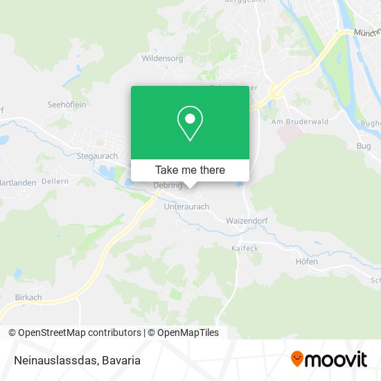 Карта Neinauslassdas