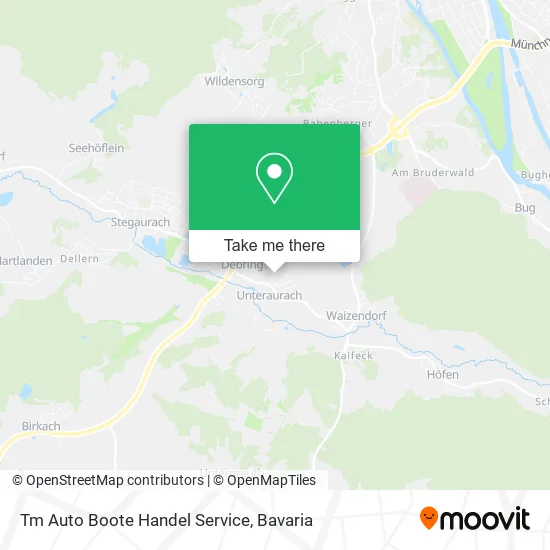 Карта Tm Auto Boote Handel Service