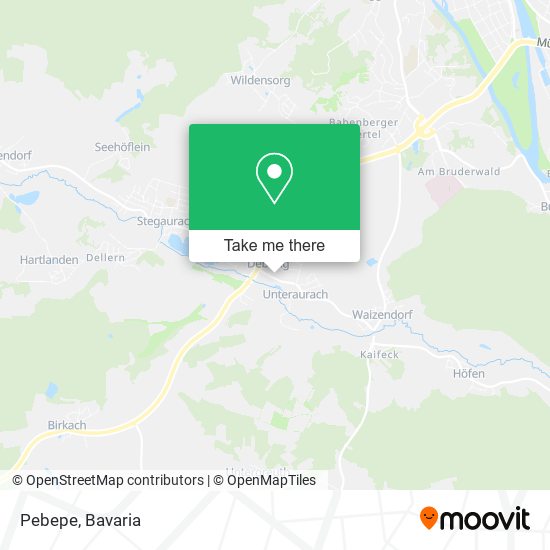 Карта Pebepe