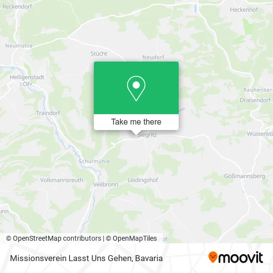 Карта Missionsverein Lasst Uns Gehen