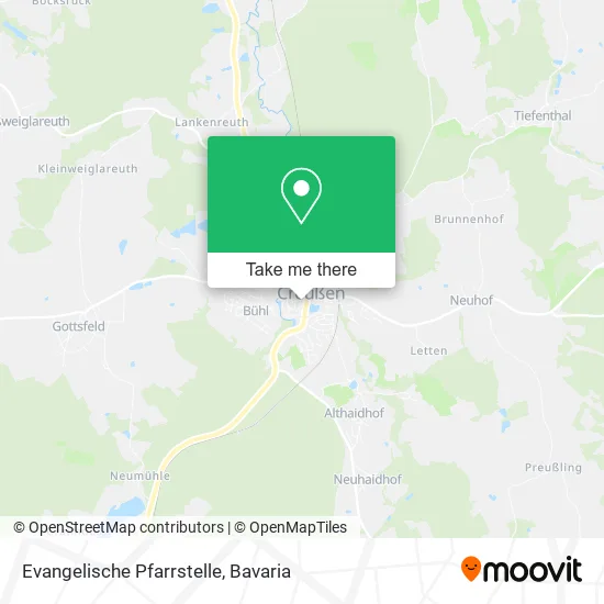 Карта Evangelische Pfarrstelle