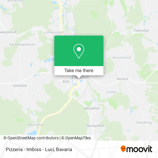 Карта Pizzeria - Imbiss - Luci