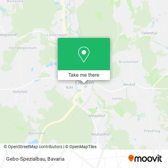 Карта Gebo-Spezialbau