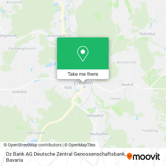 Карта Dz Bank AG Deutsche Zentral Genossenschaftsbank