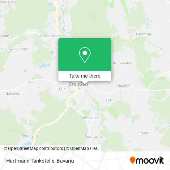 Карта Hartmann Tankstelle