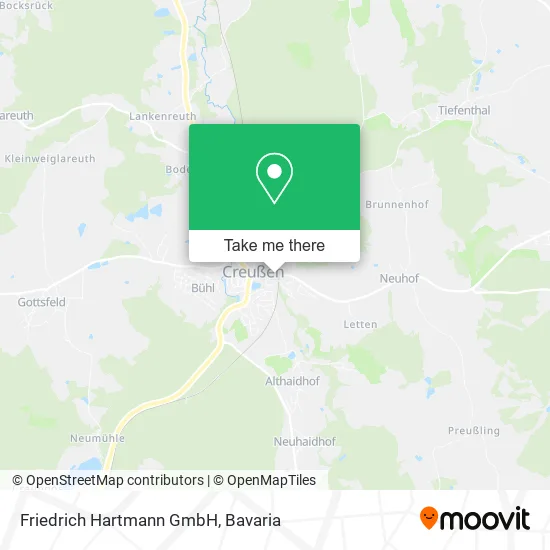 Карта Friedrich Hartmann GmbH