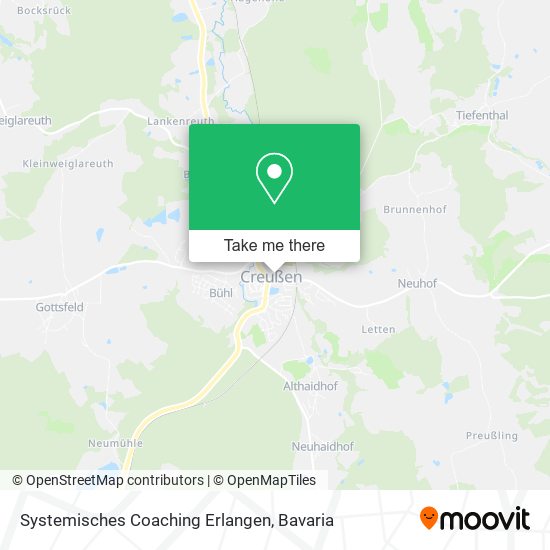 Systemisches Coaching Erlangen map