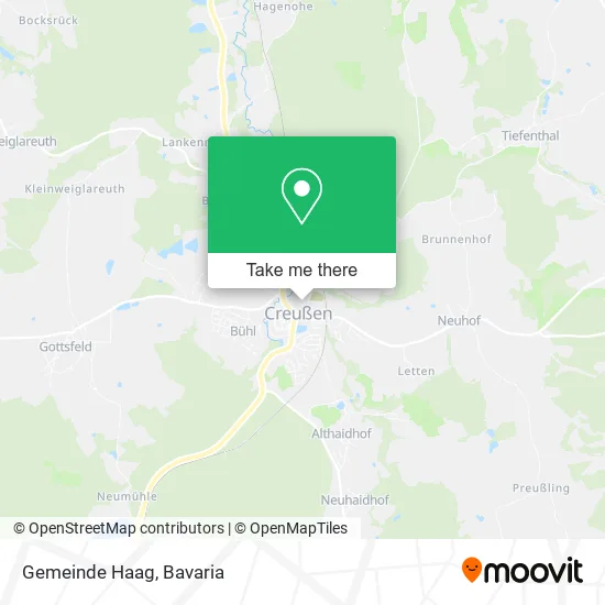 Карта Gemeinde Haag
