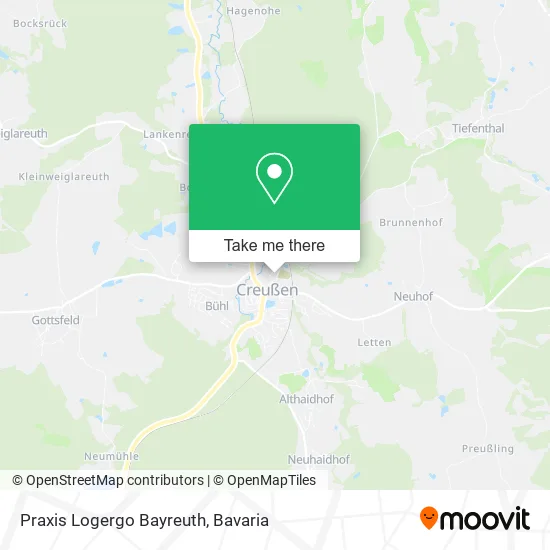 Карта Praxis Logergo Bayreuth