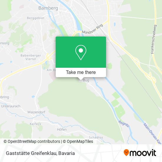 Gaststätte Greifenklau map
