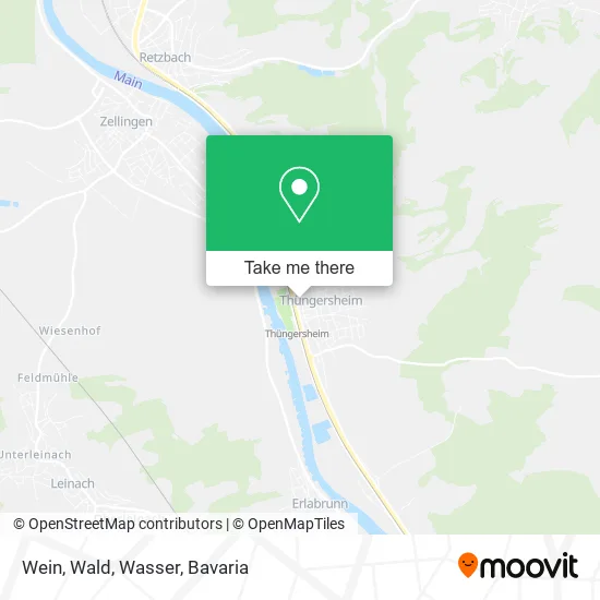 Карта Wein, Wald, Wasser