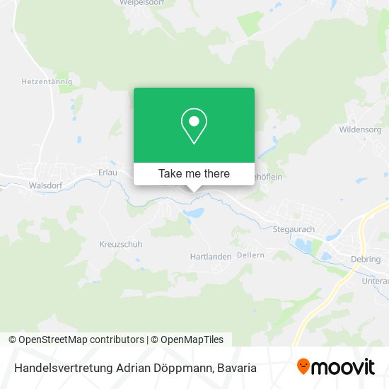 Карта Handelsvertretung Adrian Döppmann