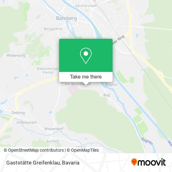 Gaststätte Greifenklau map