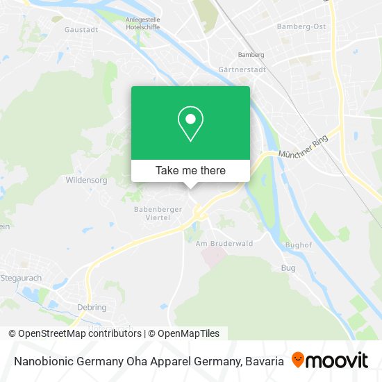 Nanobionic Germany Oha Apparel Germany map