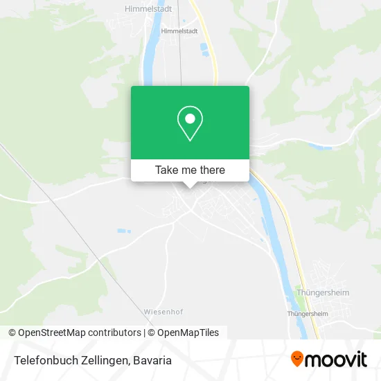 Карта Telefonbuch Zellingen