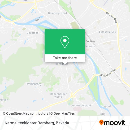 Karmelitenkloster Bamberg map