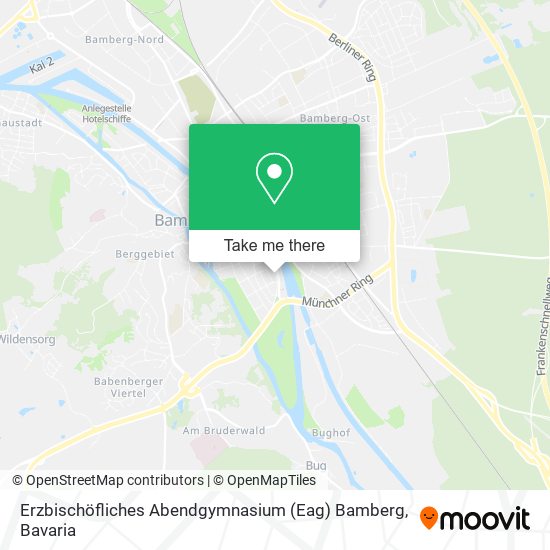 Erzbischöfliches Abendgymnasium (Eag) Bamberg map
