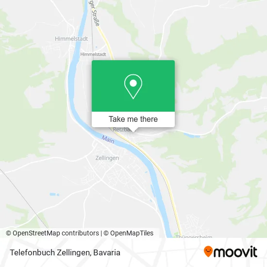 Карта Telefonbuch Zellingen