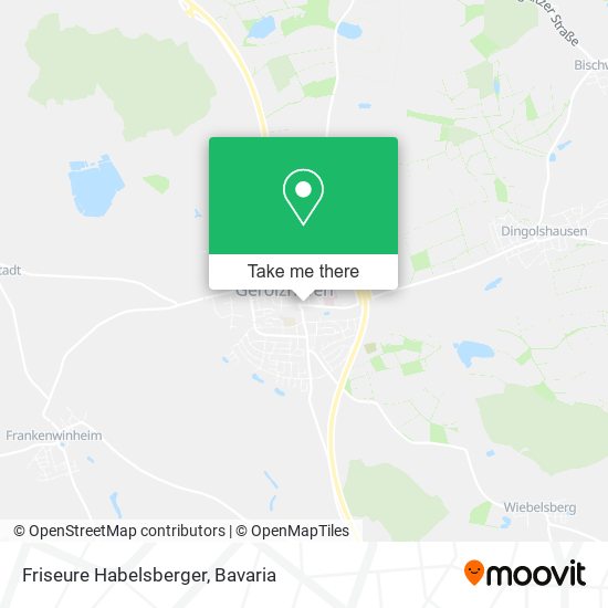 Карта Friseure Habelsberger