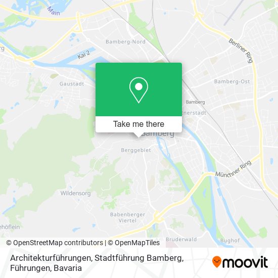 Architekturführungen, Stadtführung Bamberg, Führungen map
