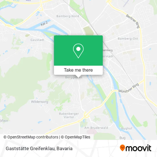Карта Gaststätte Greifenklau