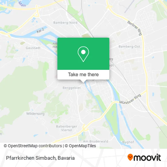 Карта Pfarrkirchen Simbach