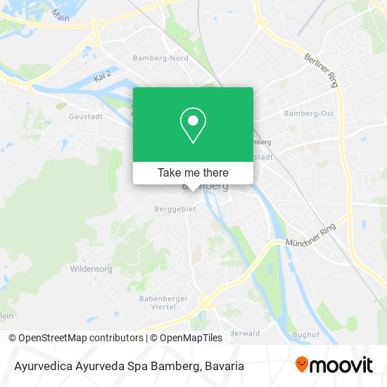 Карта Ayurvedica Ayurveda Spa Bamberg