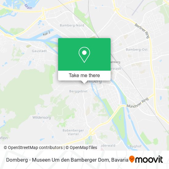 Domberg - Museen Um den Bamberger Dom map