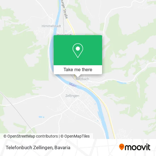 Карта Telefonbuch Zellingen