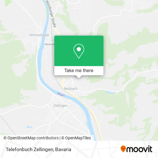 Карта Telefonbuch Zellingen