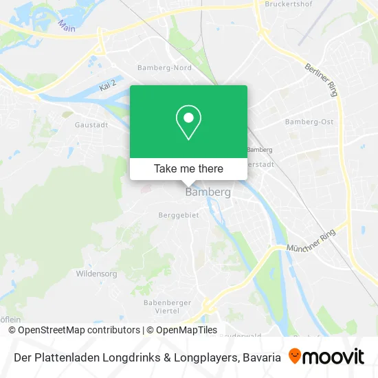 Карта Der Plattenladen Longdrinks & Longplayers
