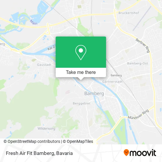Карта Fresh Air Fit Bamberg