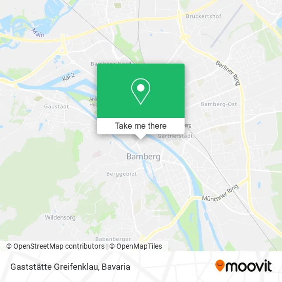 Карта Gaststätte Greifenklau
