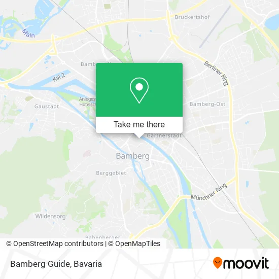 Карта Bamberg Guide