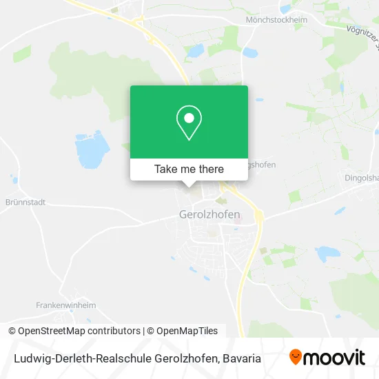Карта Ludwig-Derleth-Realschule Gerolzhofen