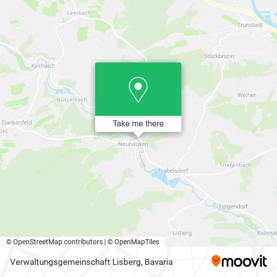 Verwaltungsgemeinschaft Lisberg map