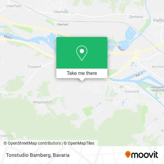 Карта Tonstudio Bamberg
