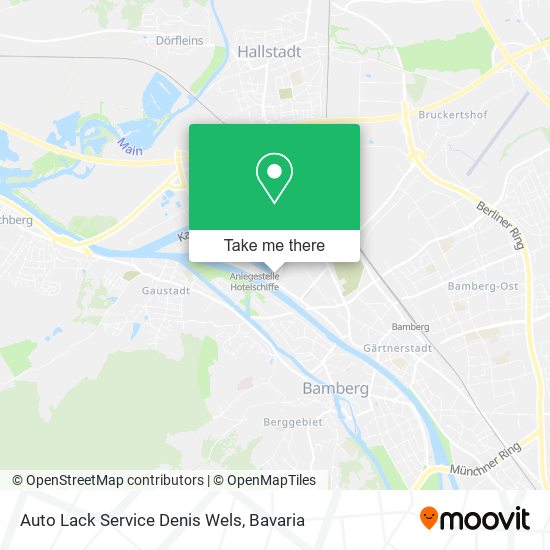 Auto Lack Service Denis Wels map