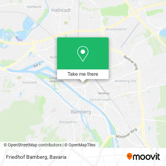 Карта Friedhof Bamberg