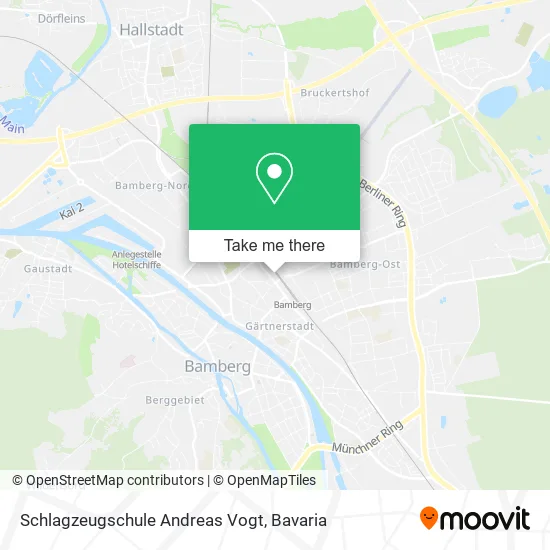 Карта Schlagzeugschule Andreas Vogt