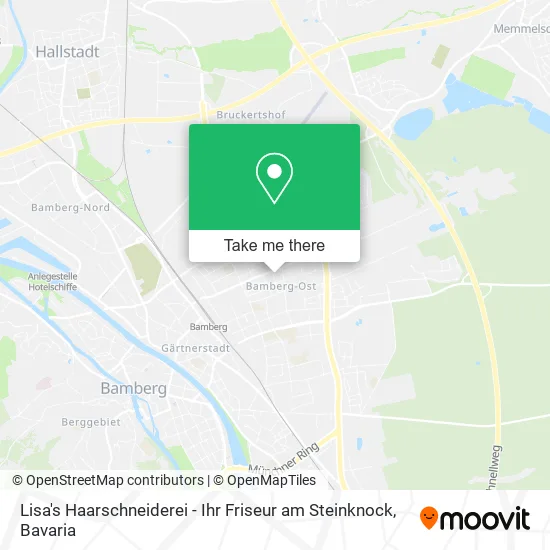Карта Lisa's Haarschneiderei - Ihr Friseur am Steinknock