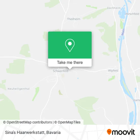 Карта Sina's Haarwerkstatt