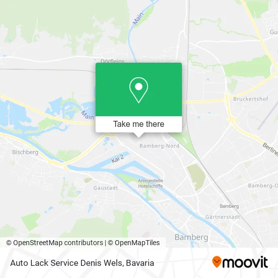 Auto Lack Service Denis Wels map