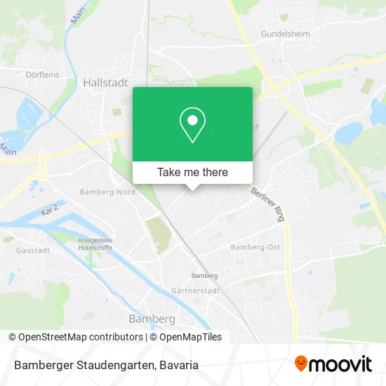 Карта Bamberger Staudengarten