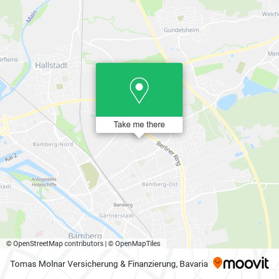 Tomas Molnar Versicherung & Finanzierung map