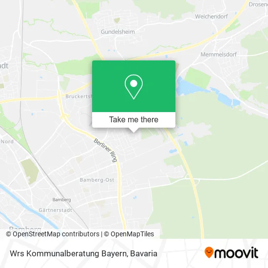 Карта Wrs Kommunalberatung Bayern