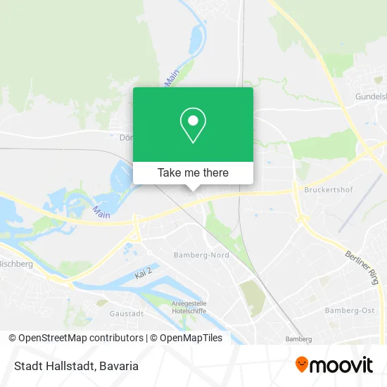 Карта Stadt Hallstadt