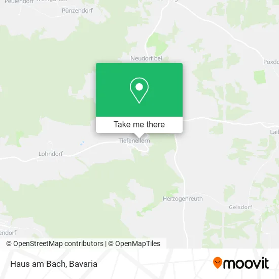 Карта Haus am Bach