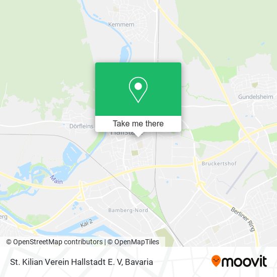St. Kilian Verein Hallstadt E. V map